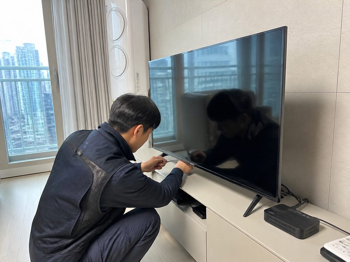 배관 누수 현장 시공 사진 2